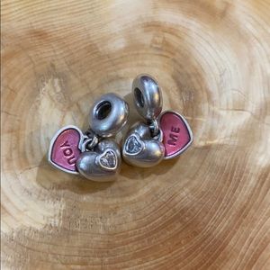 Pandora “you,me” lot of 2